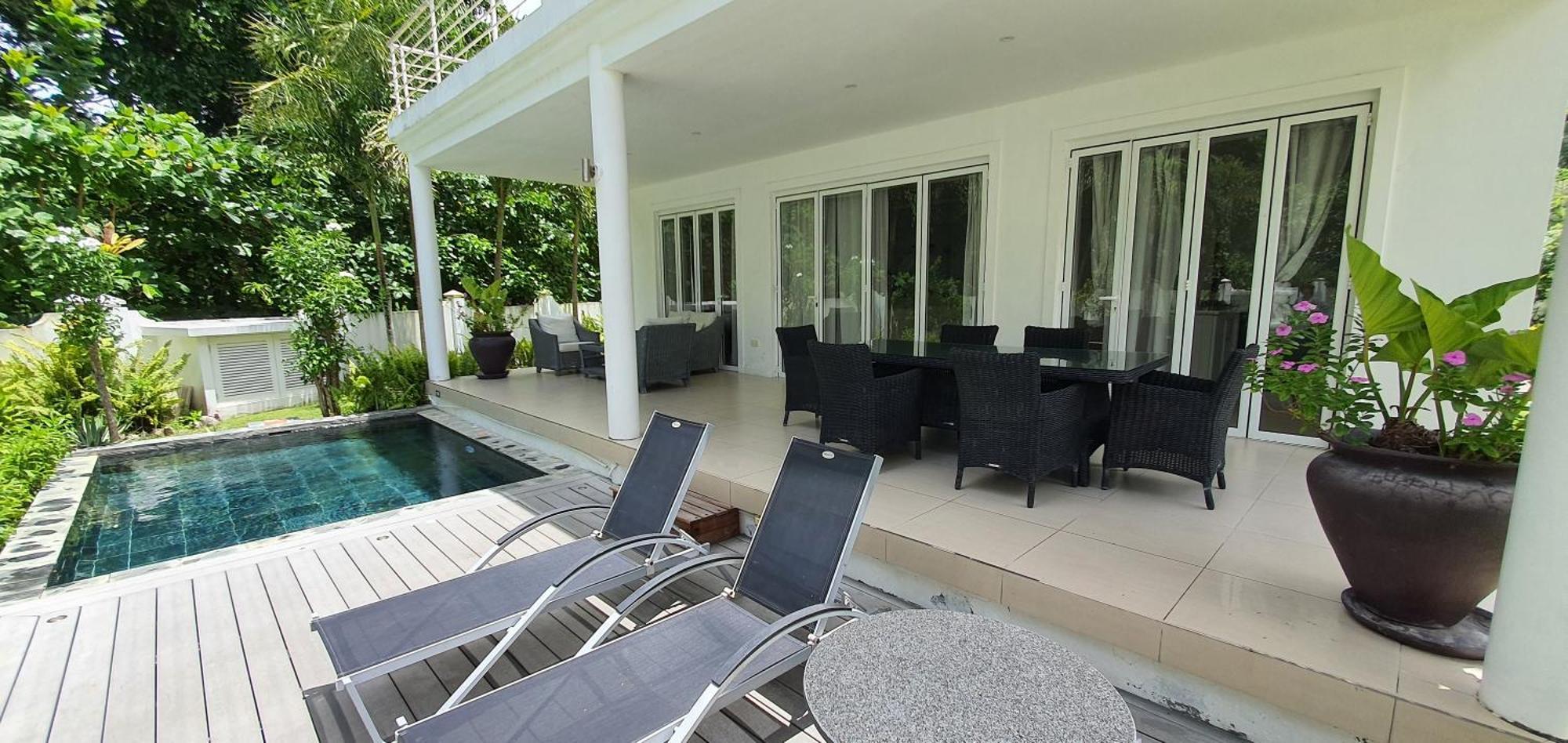 Villa Blanc - Chateau Elysium Vịnh Beau Vallon Ngoại thất bức ảnh