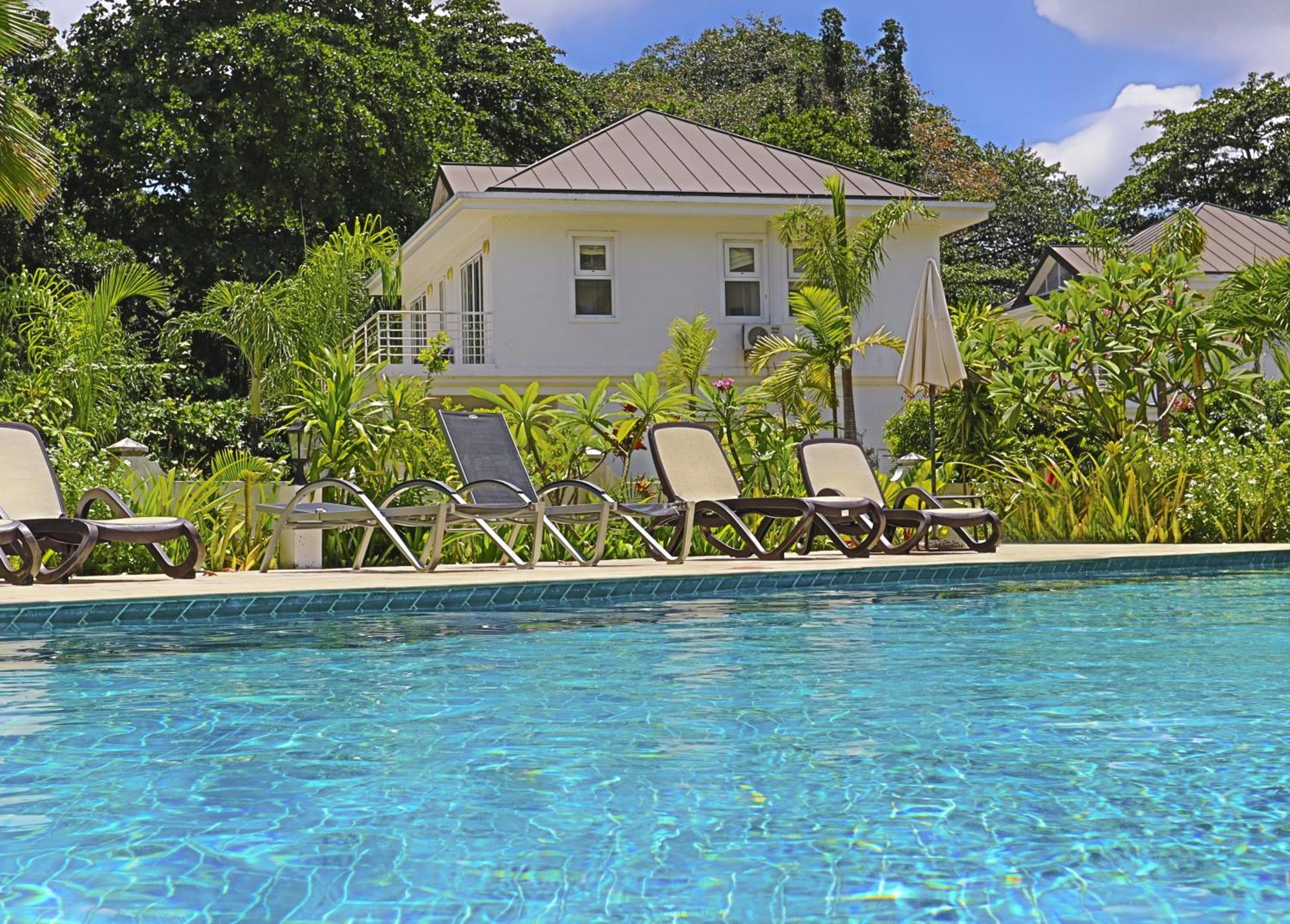 Villa Blanc - Chateau Elysium Vịnh Beau Vallon Ngoại thất bức ảnh
