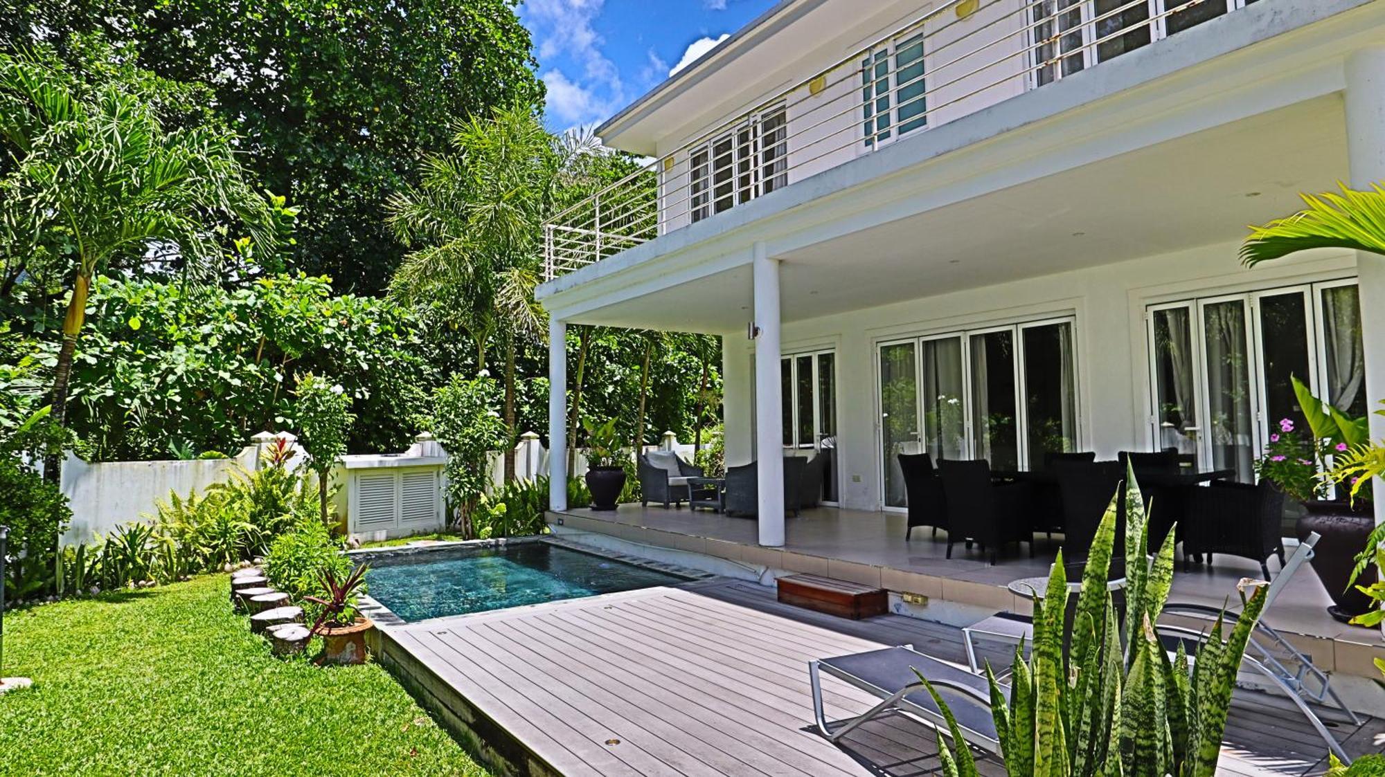 Villa Blanc - Chateau Elysium Vịnh Beau Vallon Ngoại thất bức ảnh