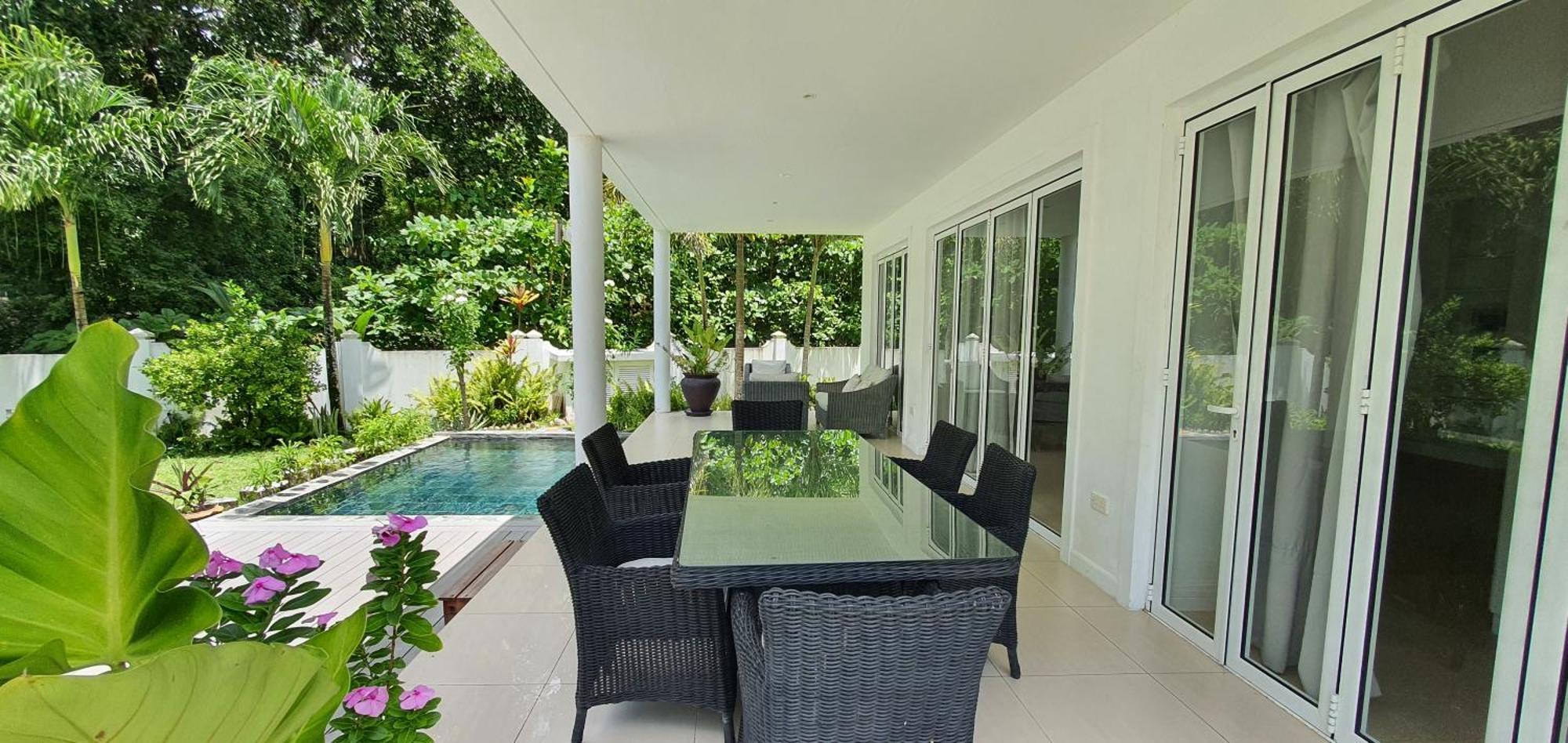 Villa Blanc - Chateau Elysium Vịnh Beau Vallon Ngoại thất bức ảnh