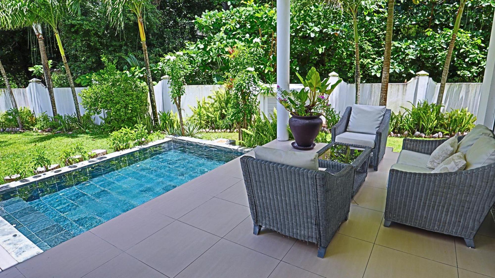 Villa Blanc - Chateau Elysium Vịnh Beau Vallon Ngoại thất bức ảnh